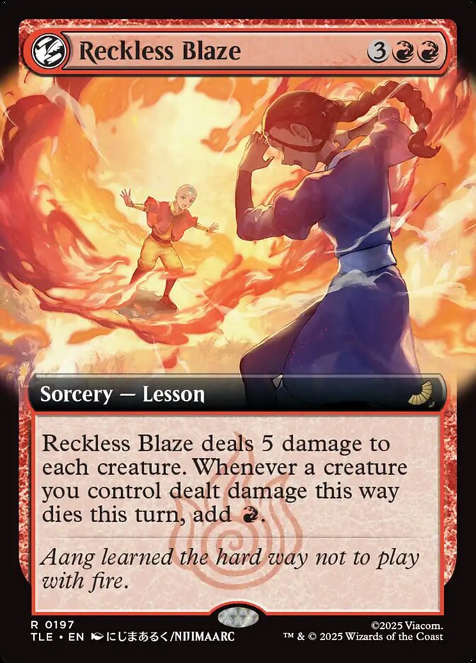 Reckless Blaze — Avatar: The Last Airbender Eternal 197/317