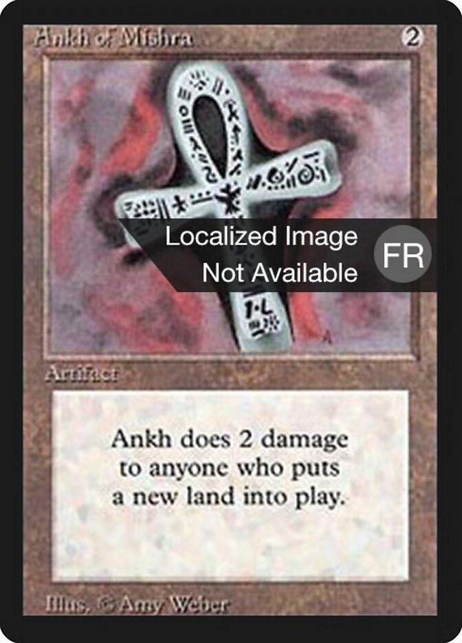 Ankh of Mishra — Foreign Black Border 233/307