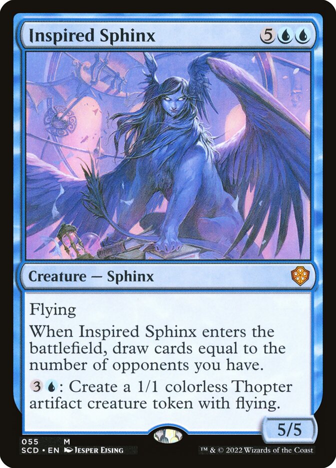Inspired Sphinx — Starter Commander Decks 55/352