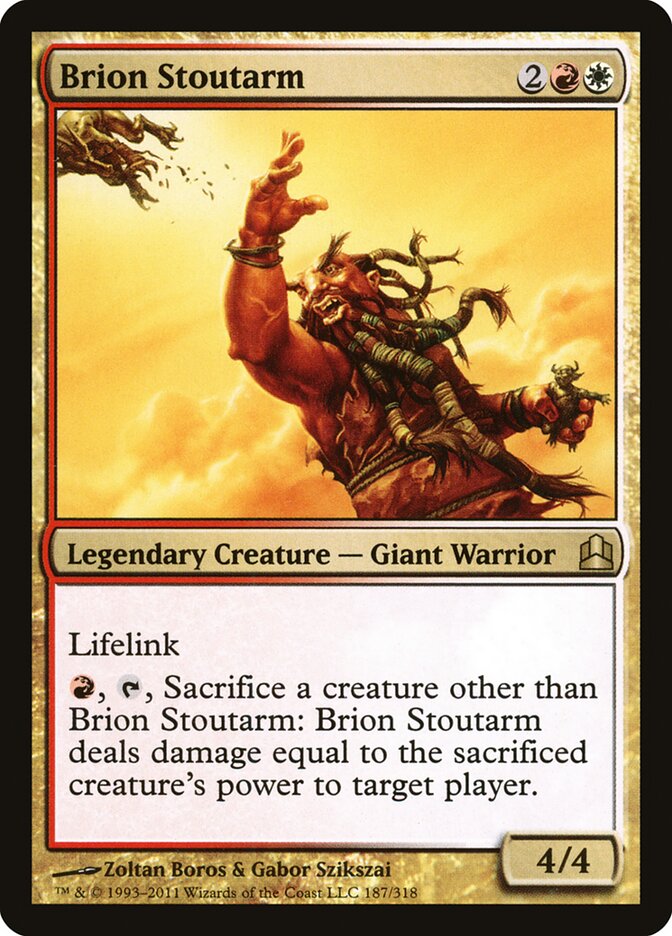 Brion Stoutarm — Commander 2011 187/318
