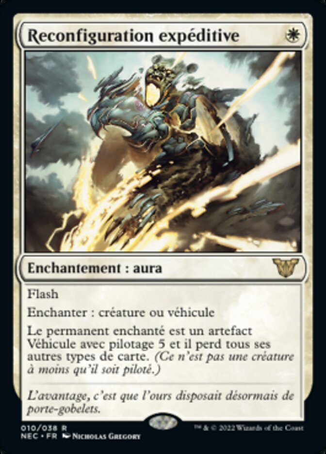 Reconfiguration expéditive — Neon Dynasty Commander 10/179