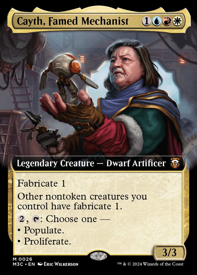 Cayth, Famed Mechanist — Modern Horizons 3 Commander 26/398