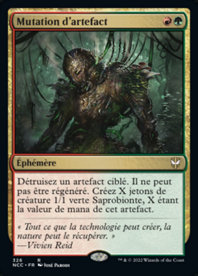 Mutation d'artefact — New Capenna Commander 326/447