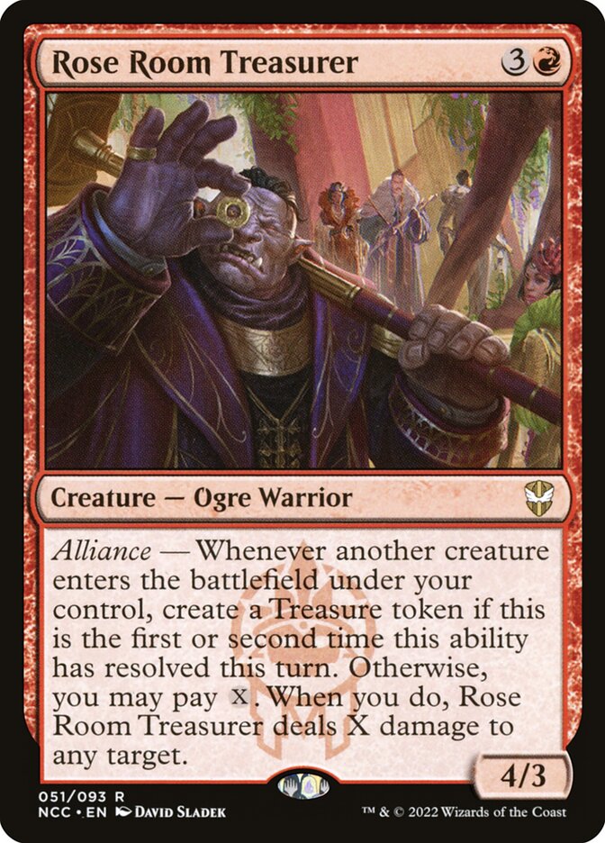 Rose Room Treasurer — New Capenna Commander 51/447