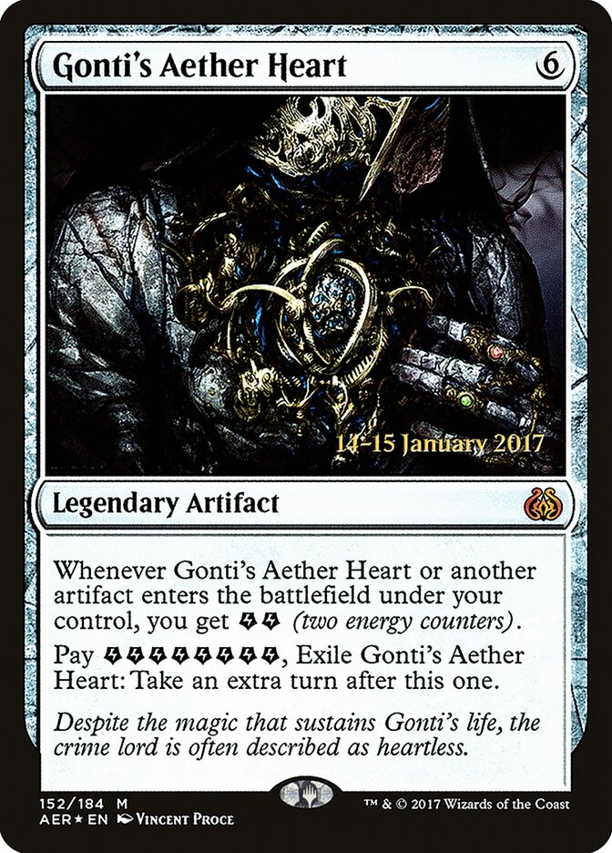 Gonti's Aether Heart — Aether Revolt Promos 152s/65