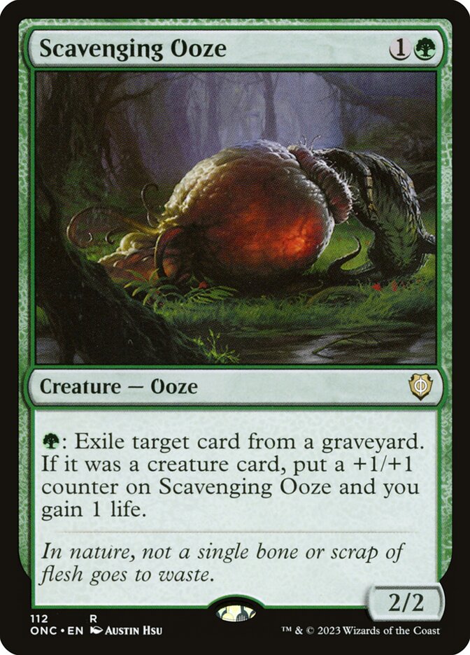 Scavenging Ooze — Phyrexia: All Will Be One Commander 112/174