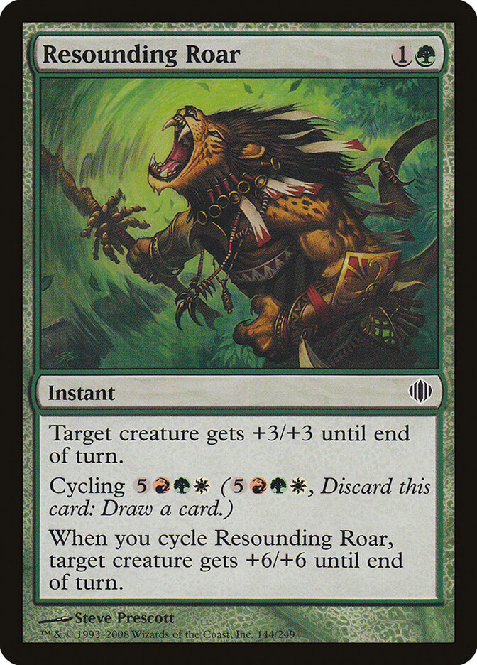 Resounding Roar — Shards of Alara 144/250