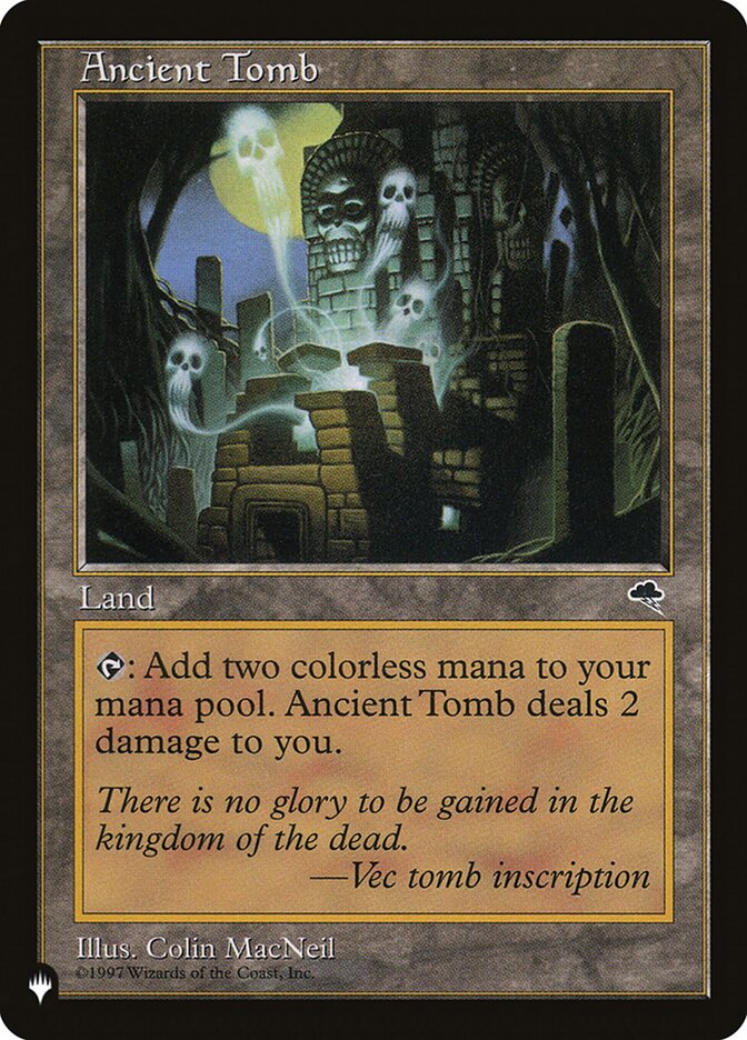 Ancient Tomb — The List TMP-315/5581
