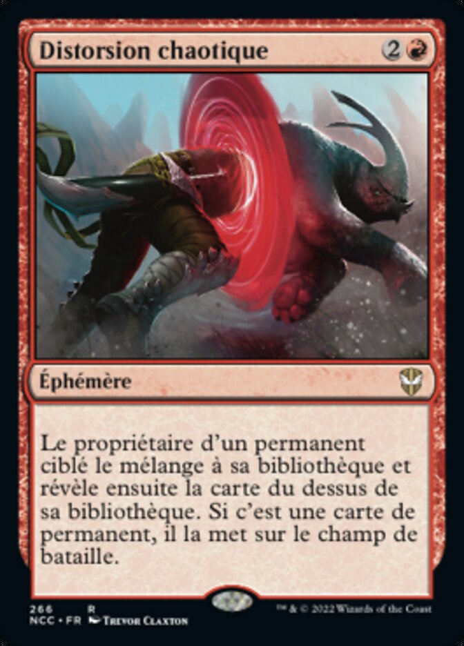Distorsion chaotique — New Capenna Commander 266/447