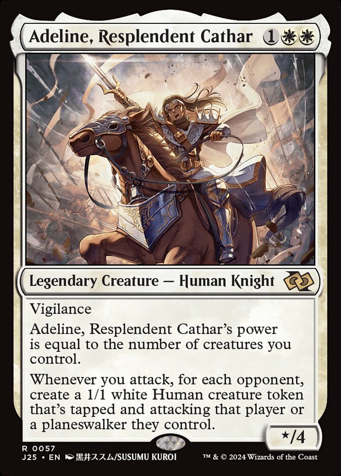 Adeline, Resplendent Cathar — Foundations Jumpstart 57/779