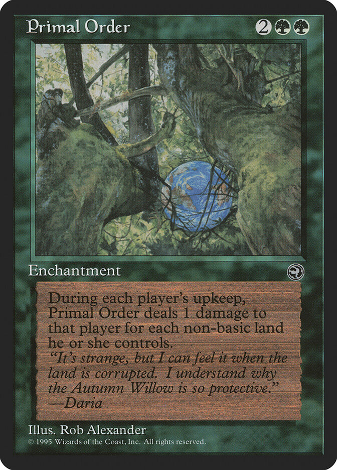 Primal Order — Homelands 92/140