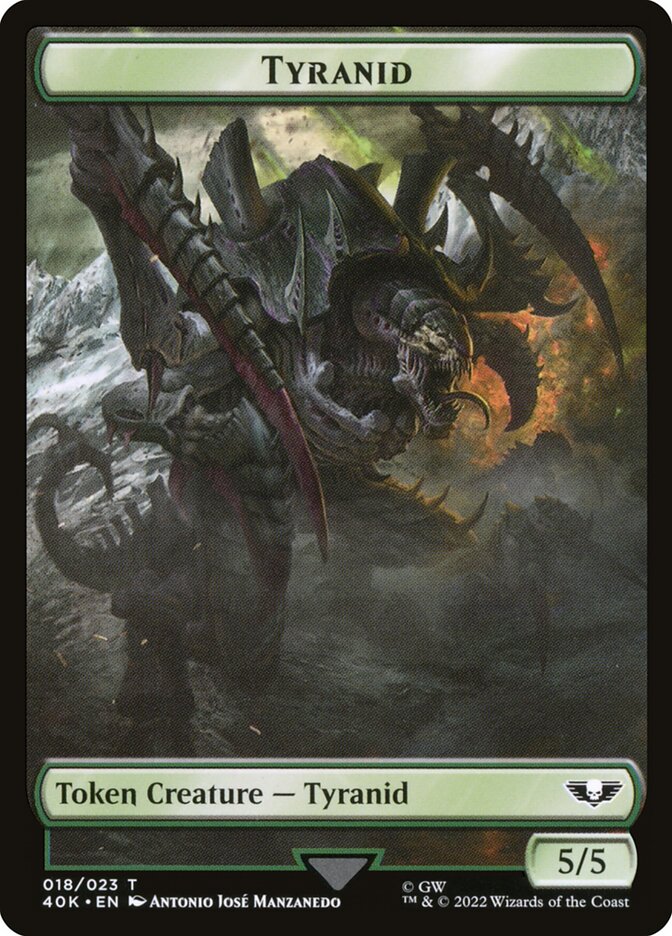 Tyranid — Warhammer 40,000 Tokens 18/31