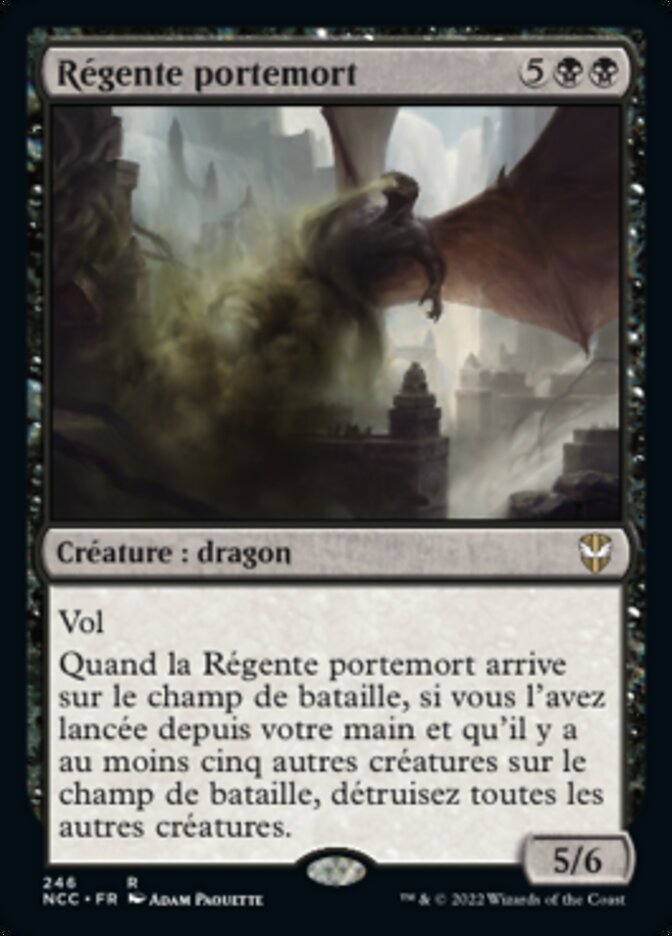 Régente portemort — New Capenna Commander 246/447