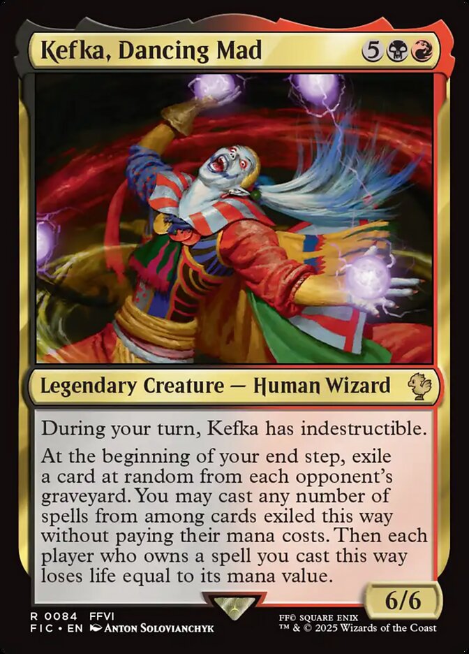 Kefka, Dancing Mad — Final Fantasy Commander 84/486