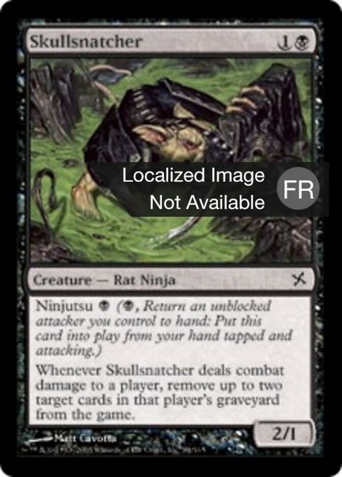 Profanateur de crâne — Betrayers of Kamigawa 84/165