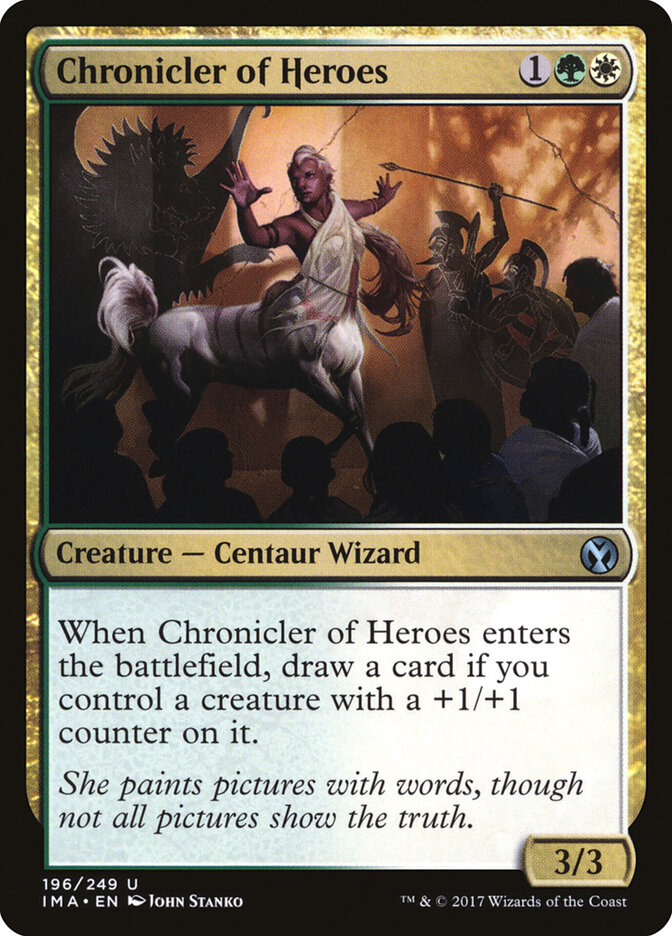 Chronicler of Heroes — Iconic Masters 196/249