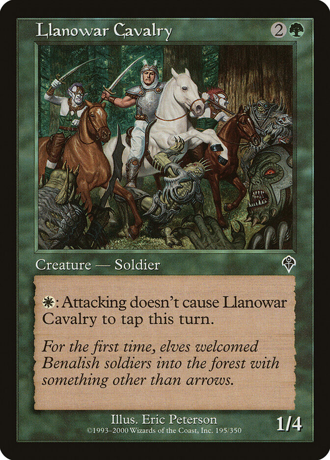 Llanowar Cavalry — Invasion 195/354