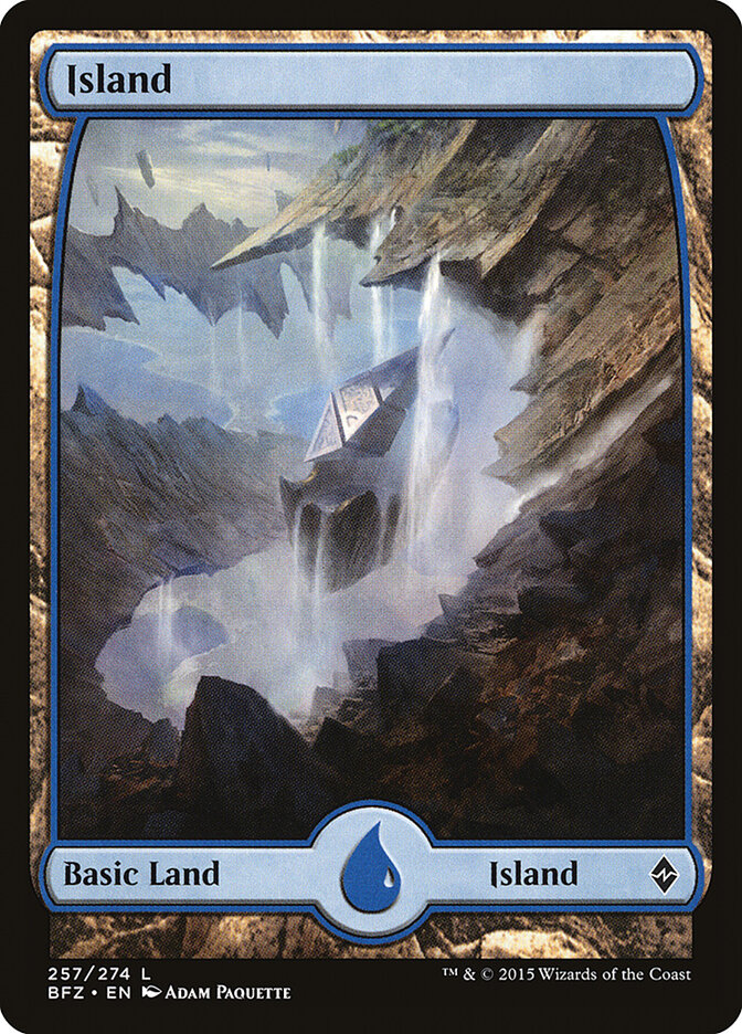 Island — Battle for Zendikar 257/299