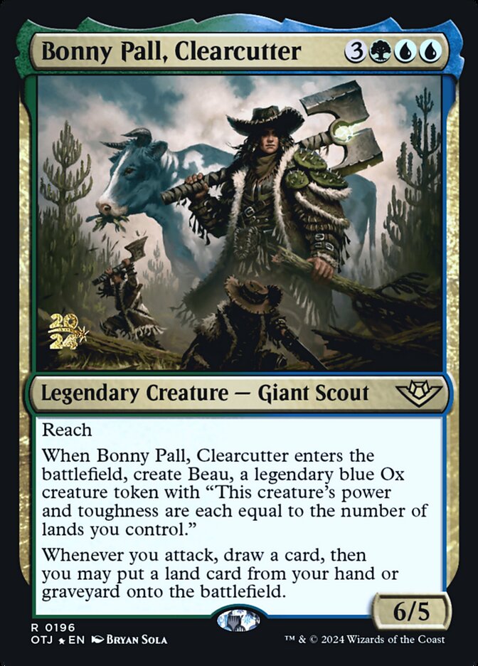 Bonny Pall, Clearcutter — Outlaws of Thunder Junction Promos 196s/160