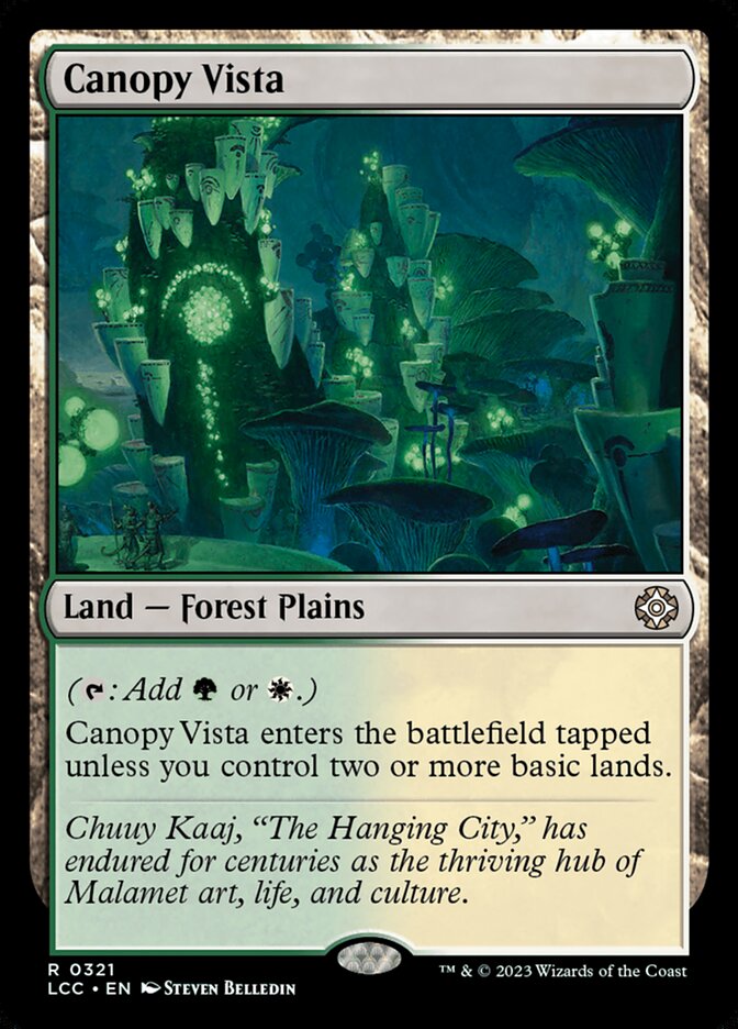 Canopy Vista — The Lost Caverns of Ixalan Commander 321/370