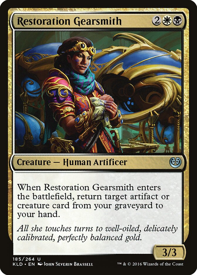 Restoration Gearsmith — Kaladesh 185/274