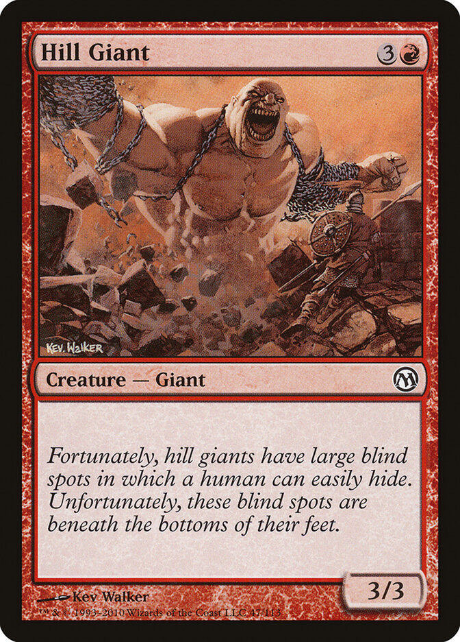Hill Giant — Duels of the Planeswalkers 47/113