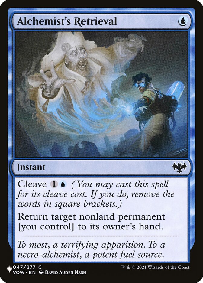 Alchemist's Retrieval — The List VOW-47/5581
