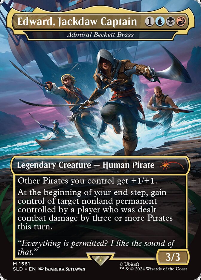 Admiral Beckett Brass — Secret Lair Drop 1561/2754