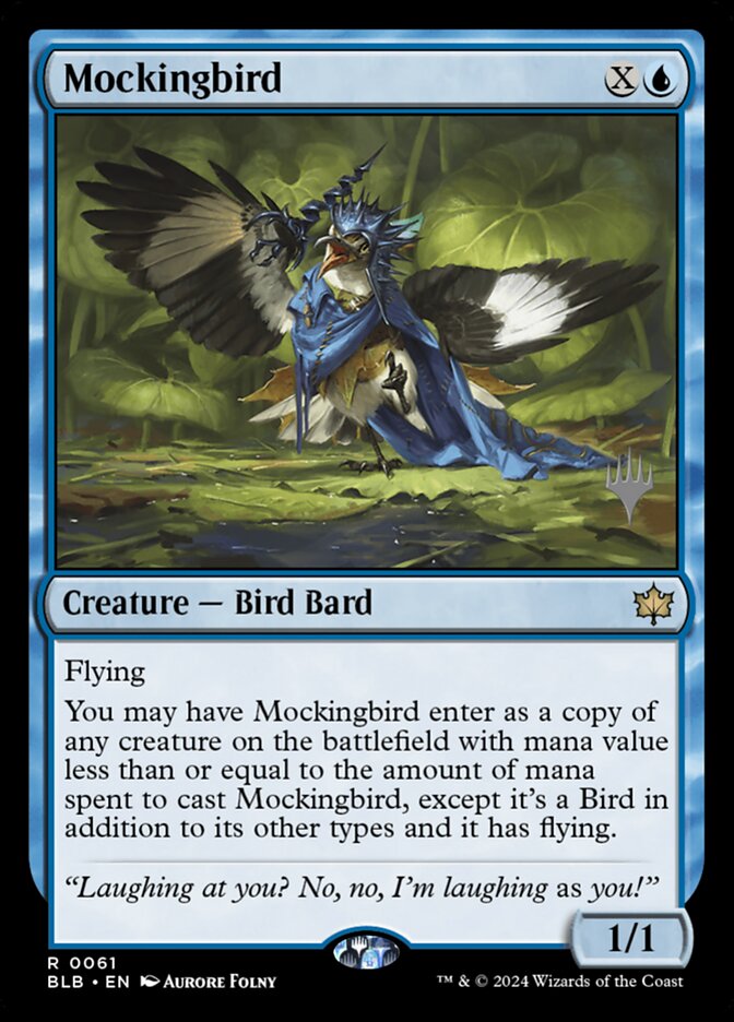 Mockingbird — Bloomburrow Promos 61p/160