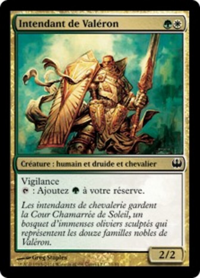 Intendant de Valéron — Duel Decks: Knights vs. Dragons 11/81