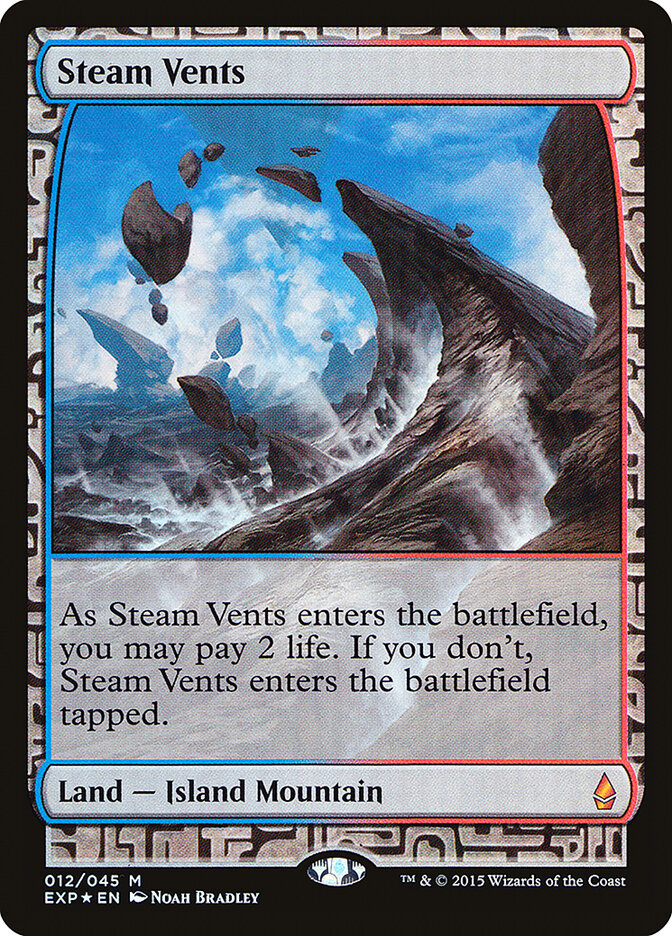 Steam Vents — Zendikar Expeditions 12/45