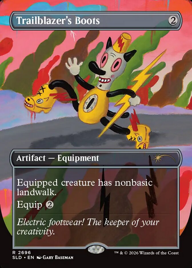 Trailblazer's Boots — Secret Lair Drop 2696/2754