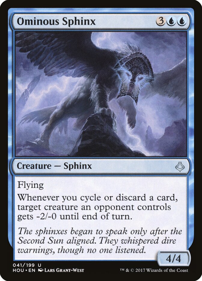 Ominous Sphinx — Hour of Devastation 41/209