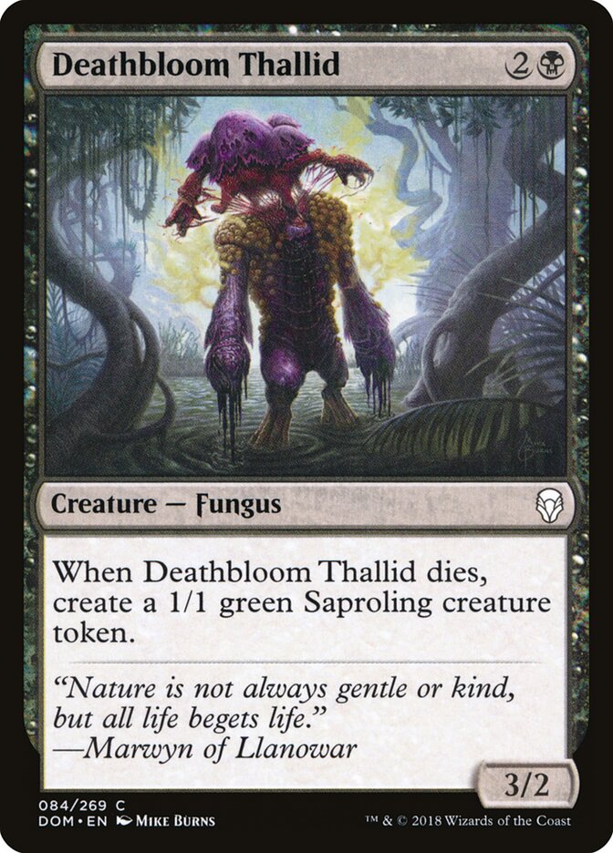 Deathbloom Thallid — Dominaria 84/280