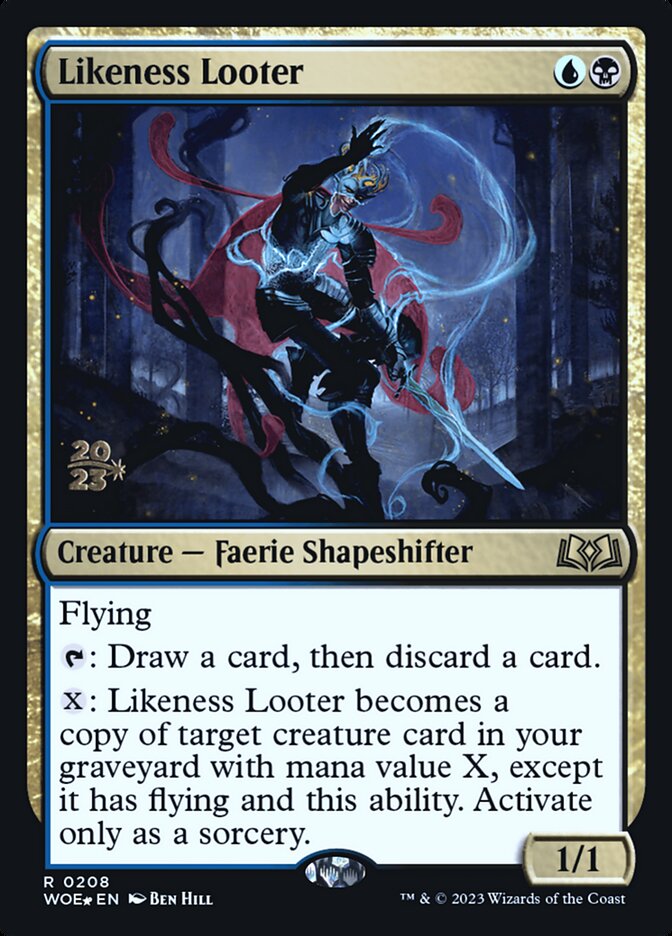 Likeness Looter — Wilds of Eldraine Promos 208s/160