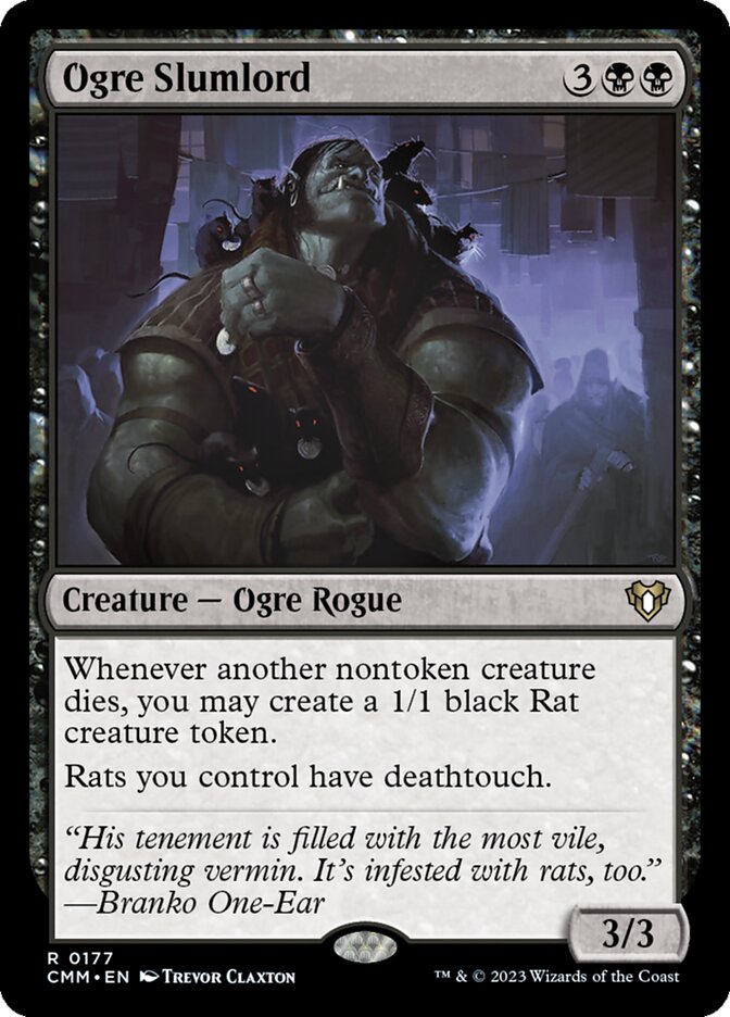 Ogre Slumlord — Commander Masters 177/1067