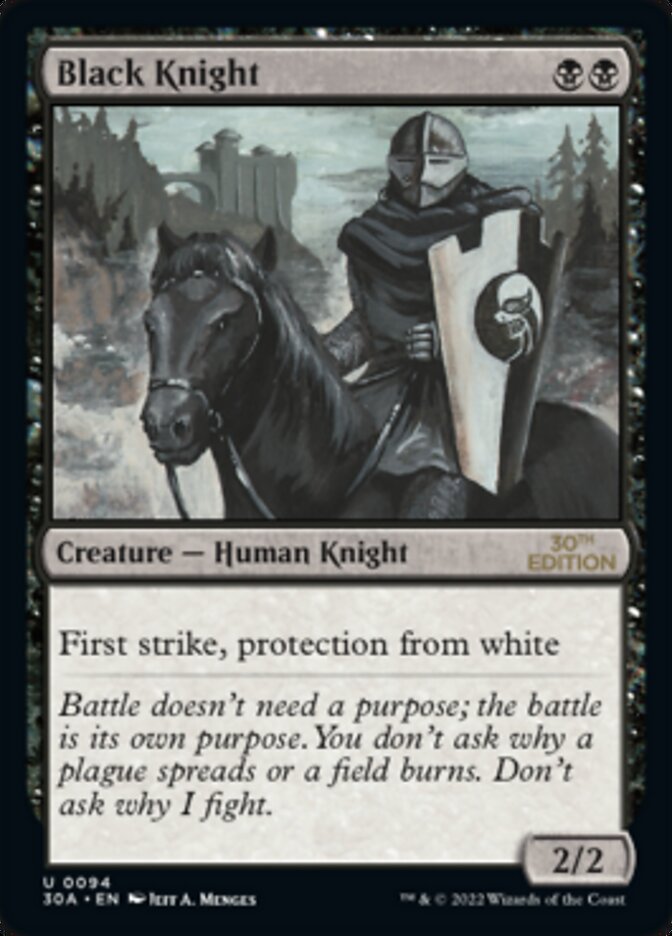 Black Knight — 30th Anniversary Edition 94/594