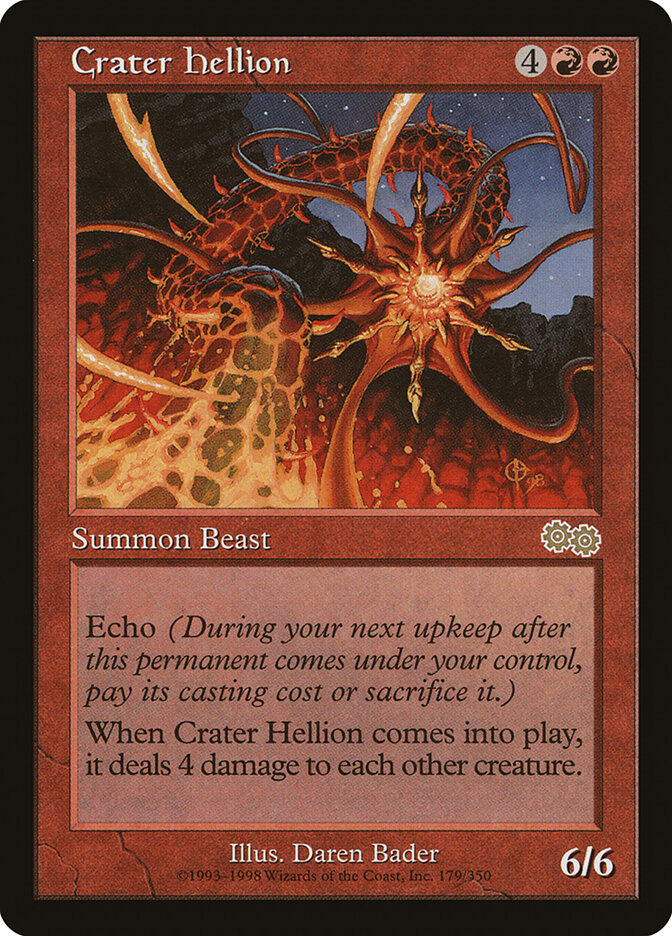 Crater Hellion — Urza's Saga 179/357