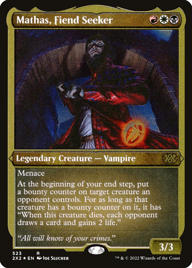Mathas, Fiend Seeker — Double Masters 2022 523/579