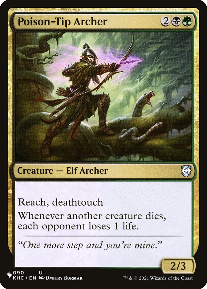 Poison-Tip Archer — The List KHC-90/5581