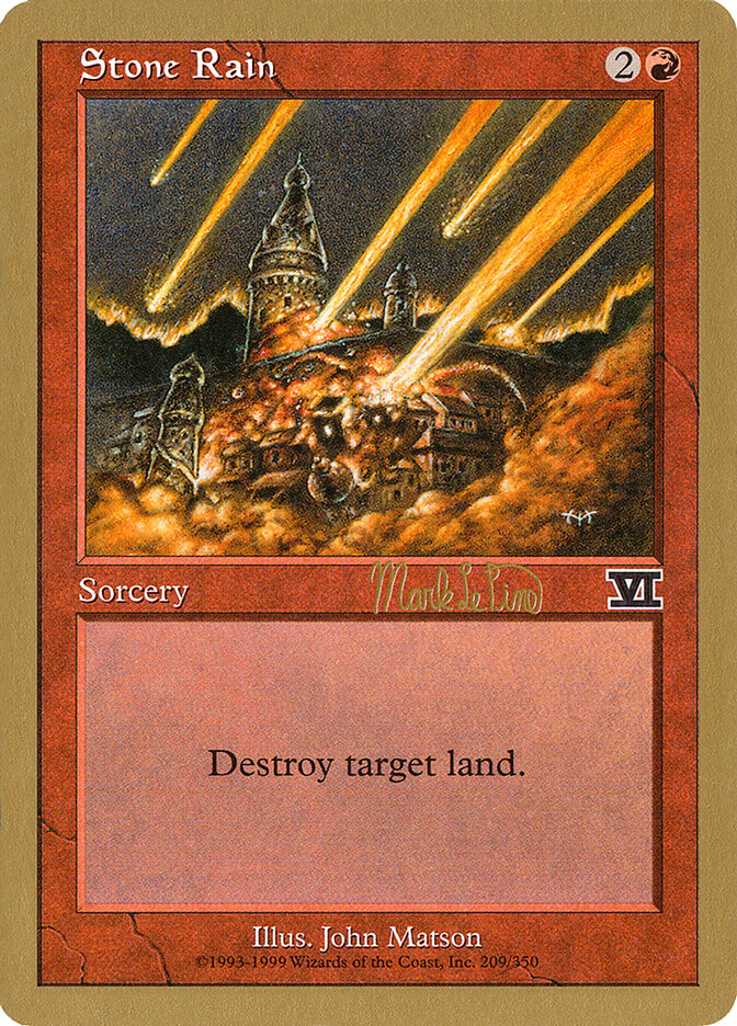 Stone Rain — World Championship Decks 1999 mlp209/111