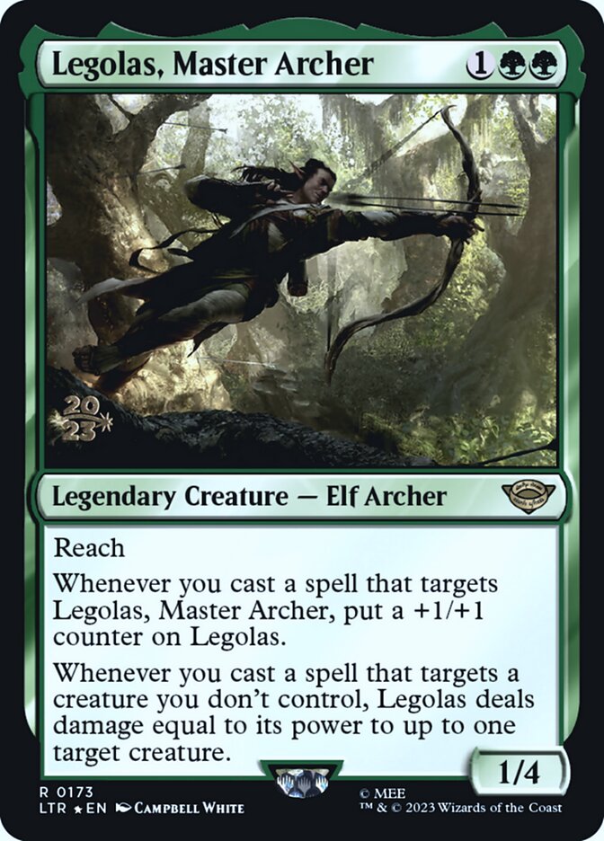 Legolas, Master Archer — Tales of Middle-earth Promos 173s/86