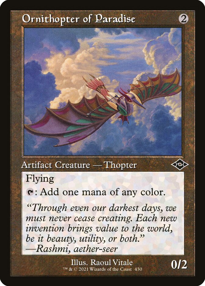Ornithoptère de paradis — Modern Horizons 2 430/493