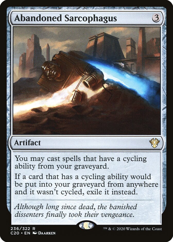 Abandoned Sarcophagus — Commander 2020 236/322