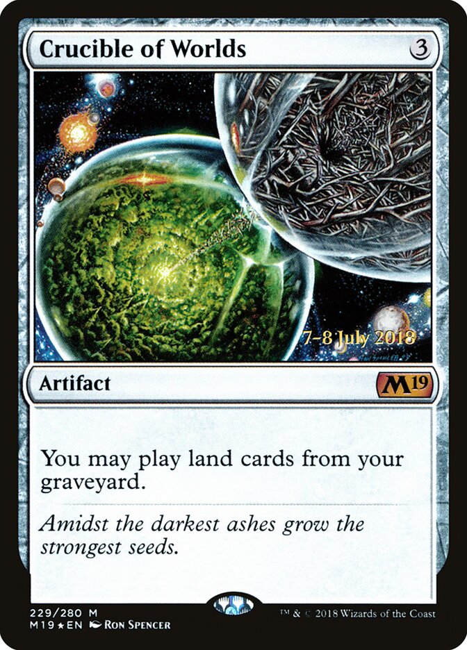 Crucible of Worlds — Core Set 2019 Promos 229s/95