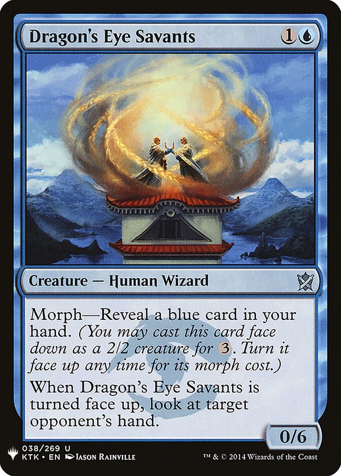 Dragon's Eye Savants — The List KTK-38/5581