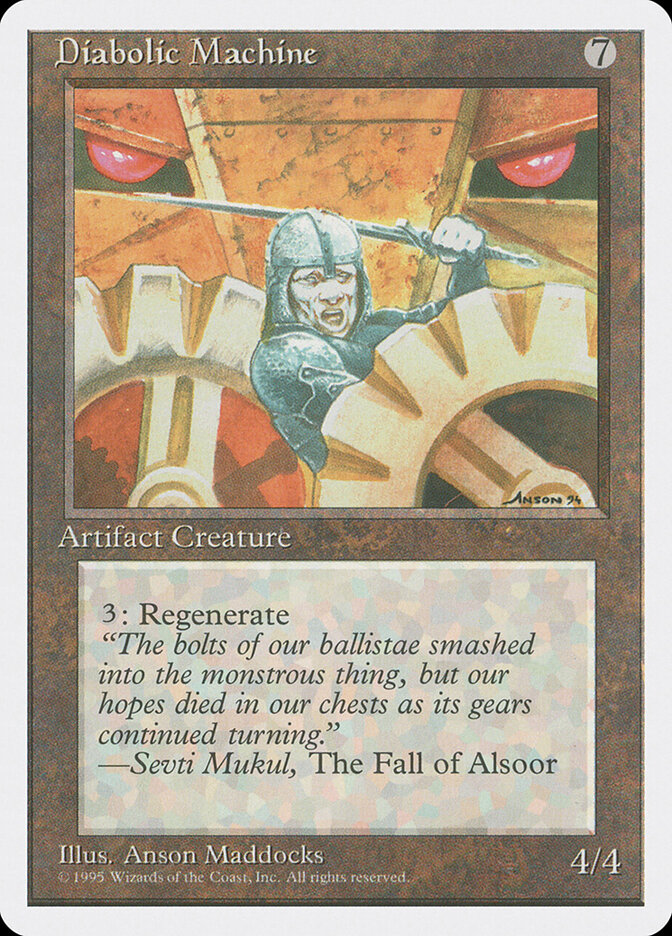 Diabolic Machine — Fourth Edition 314/378