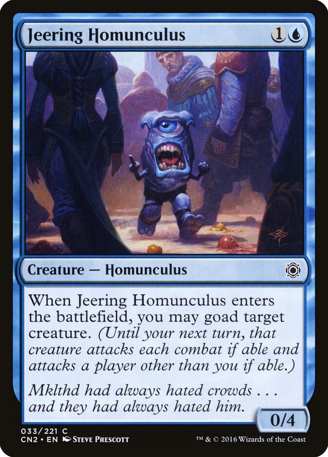 Jeering Homunculus — Conspiracy: Take the Crown 33/222