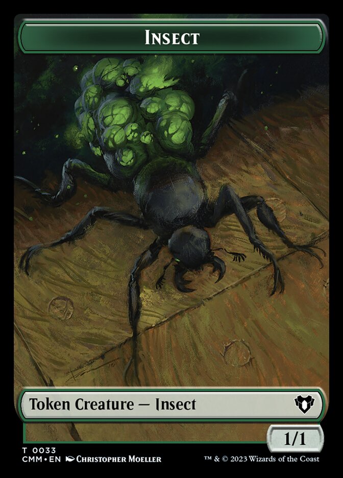 Insect — Commander Masters Tokens 33/81