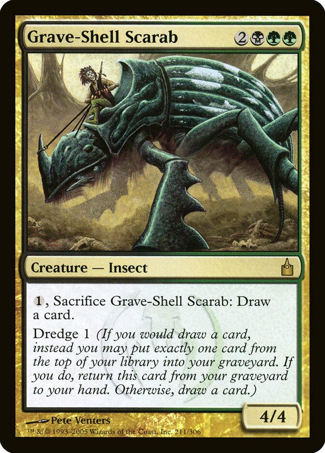 Grave-Shell Scarab — Ravnica: City of Guilds 211/306